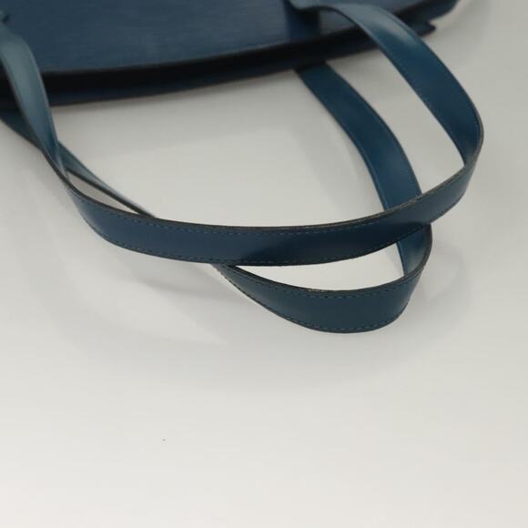 LOUIS VUITTON Epi Saint Jacques Poignees Long Hand Bag Blue M52265 - Picture 7 of 16